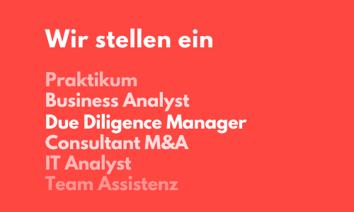 Wir stellen ein